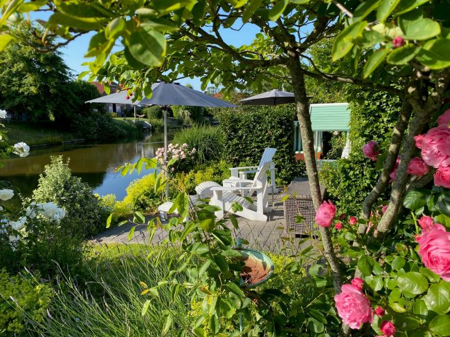 Terrassen direkt am Siel